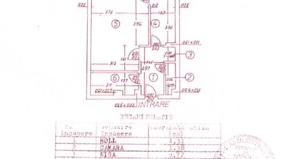 Garsonieră 39 mp Lacul Tei | Facultatea de constructii - Schiță 10