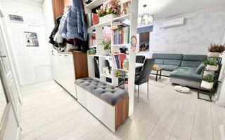 Apartament cu 3 camere, dressing si debara mobilat la etaj intermediar in Giroc. - Poză 5