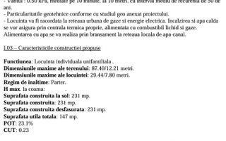 teren intravil+proiect casa/com.Cornetu/IF la 3min de autostr. A0 - Poză 5