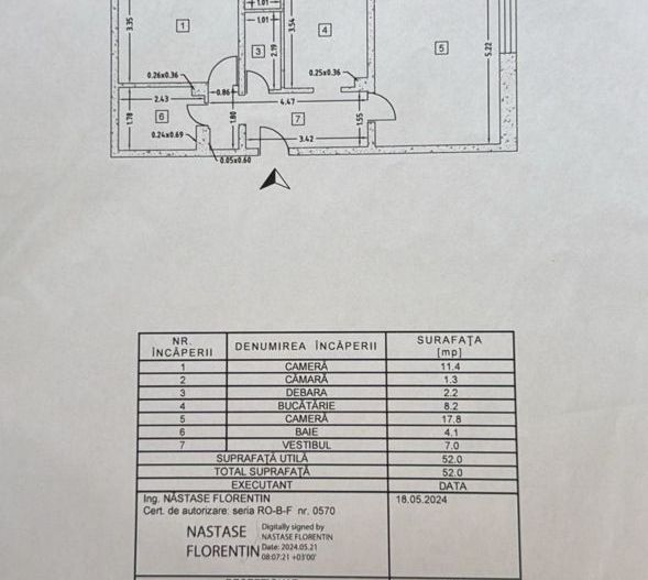 2 CAMERE LUX || AVIATIEI - Schiță 14