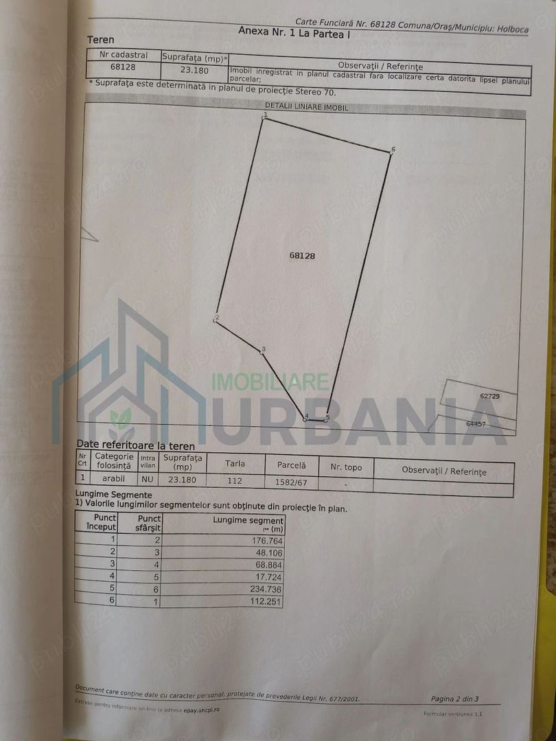 Teren extravilan de vânzare în comuna Holboca, județul Iași - Poză 4