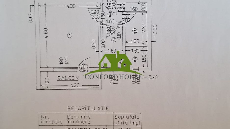 Garsoniera mare la cheie-Confort 1/Decomandata -Et.3/4 Nord-Rm.VL - Poză 17