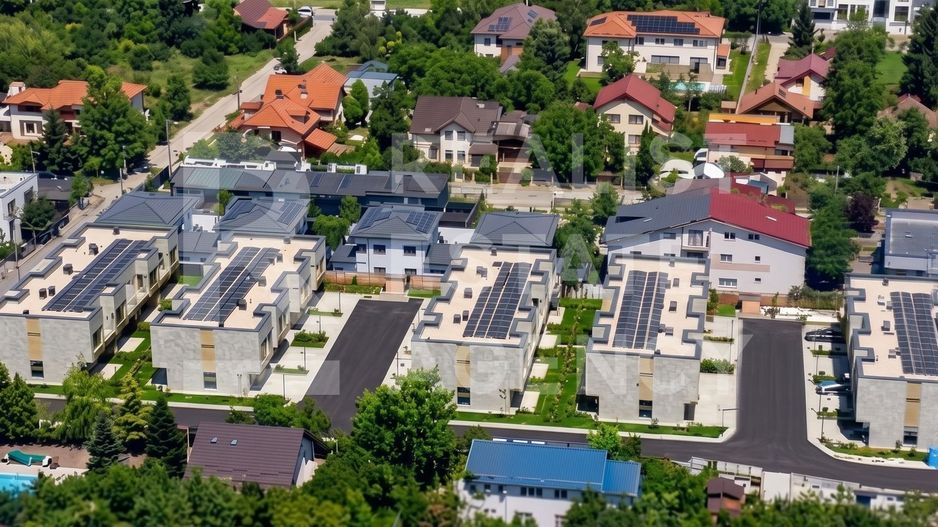Vilă modernă de închiriat, 2 locuri de parcare, Pipera - Poză 9