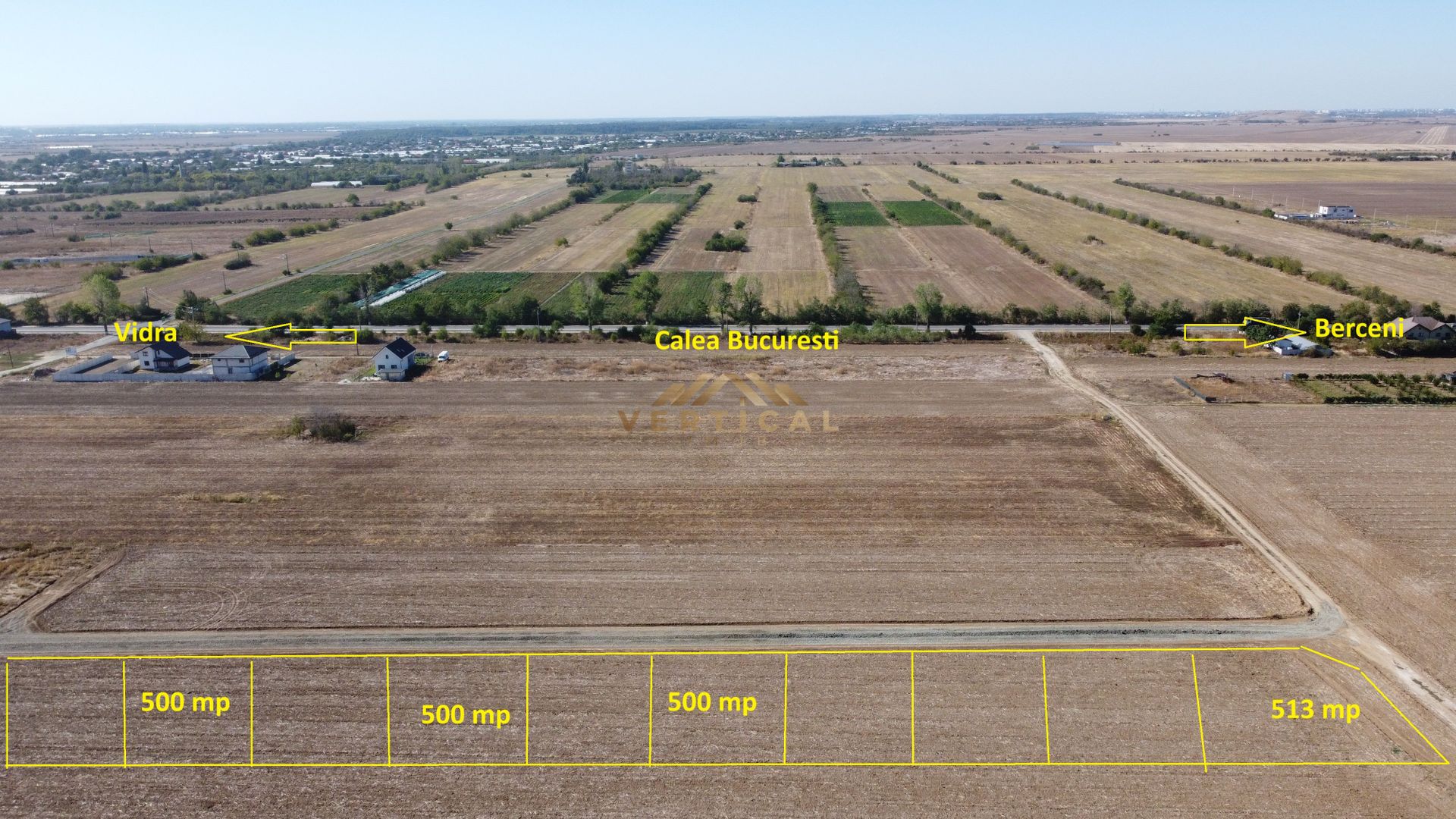 Teren Intravilan 500 mp, Vidra, ideal investitie - Poză 1