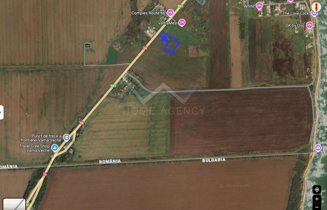 Vânzare teren Vama Veche, 937 mp, cu vedere la mare! - Poză 1