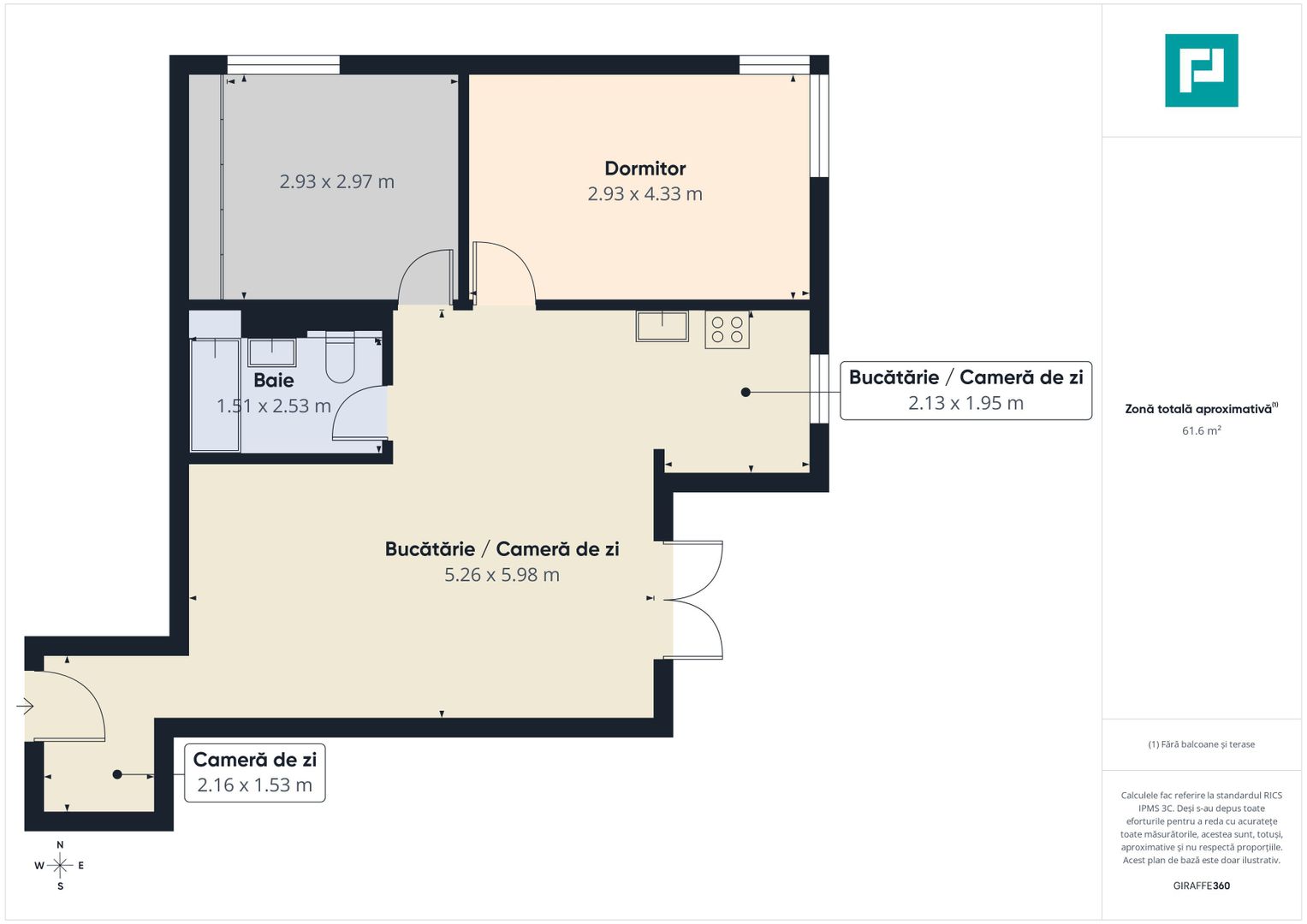 Apartament cu 3 camere Adora Park - Poză 8