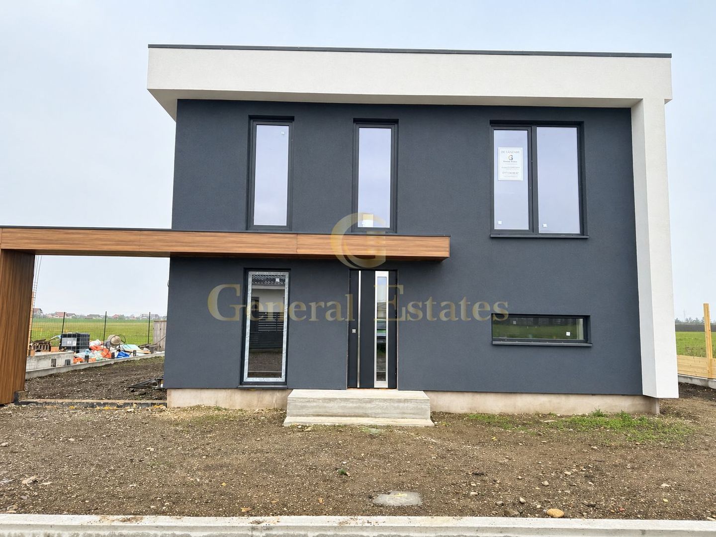 Casă modernă 4 camere + birou | teren 570 mp | Hărman, Brașov - Poză 1