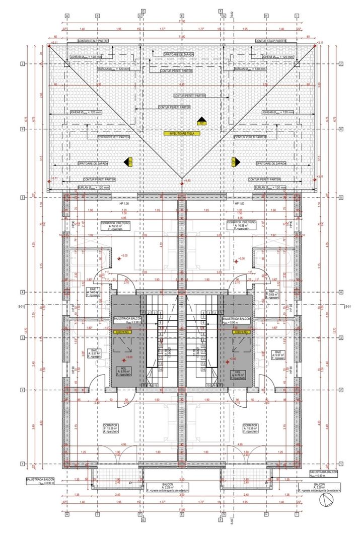 Duplex cu 4 camere si teren generos 350mp - Poză 6