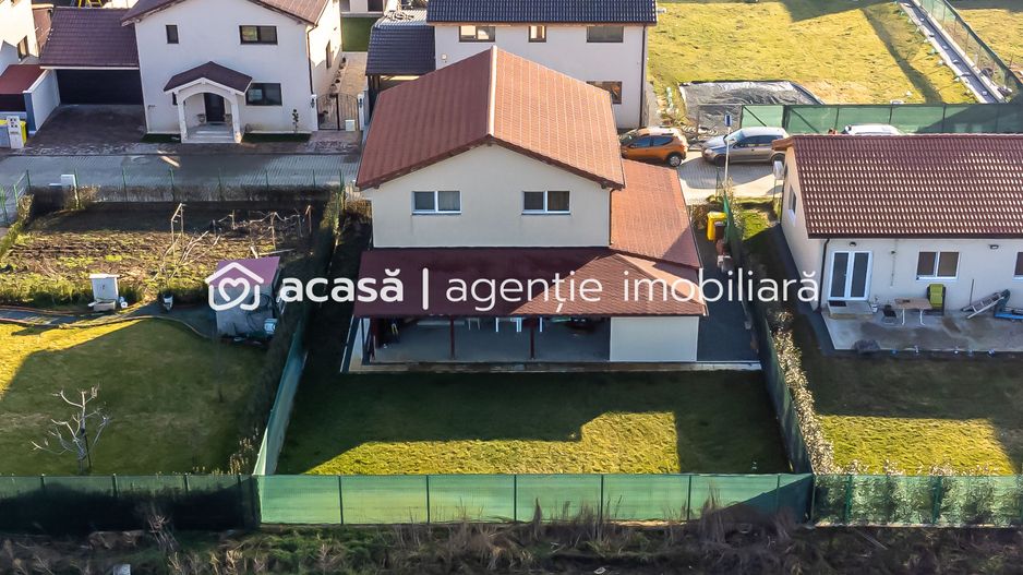 Casă cu mansardă, nouă, mobilată și utilată, în cartier Athena - Poză 13