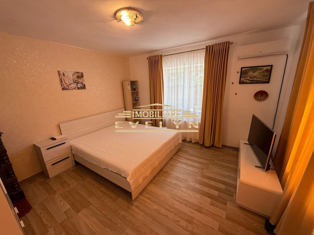 De închiriat casa la parter – 2 camere + 1000 mp teren – Catamaresti Deal - Poză 2