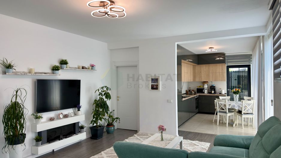Casa pe parter cu 3 camere | Tunari | Mobilata si utilata - Poză 14
