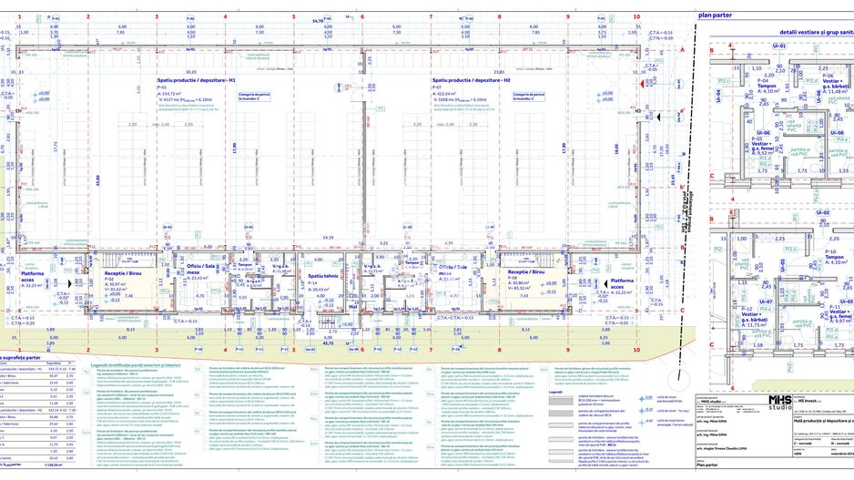 DE ÎNCHIRIAT Spațiu Industrial Premium – 535 mp utili | Sibiu - Vest - Schiță 13