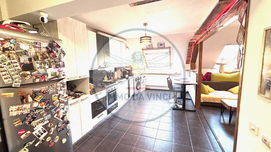 Apartament 3 camere, 2 niveluri, 78 mp + pod 25 mp, parțial mobilat - Poză 3