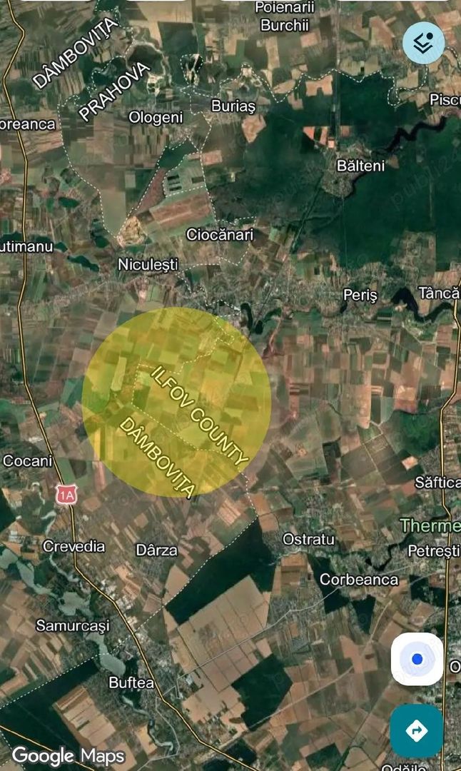 Periș, județ Ilfov, teren 25 hectare - Poză 2