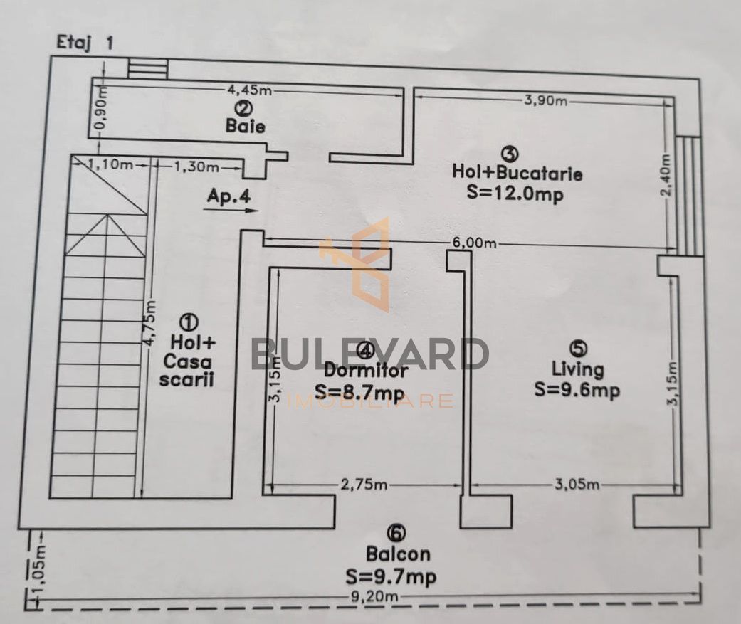 Comision 0! Casa tip vila cu 6 apartamente in zona BT Arena! - Schiță 54