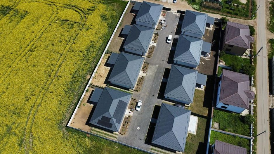 CASA INDIVIDUALA DOMNESTI, 4 CAMERE, INCALZIRE PARDOSEALA, COMIS 0% - Poză 4