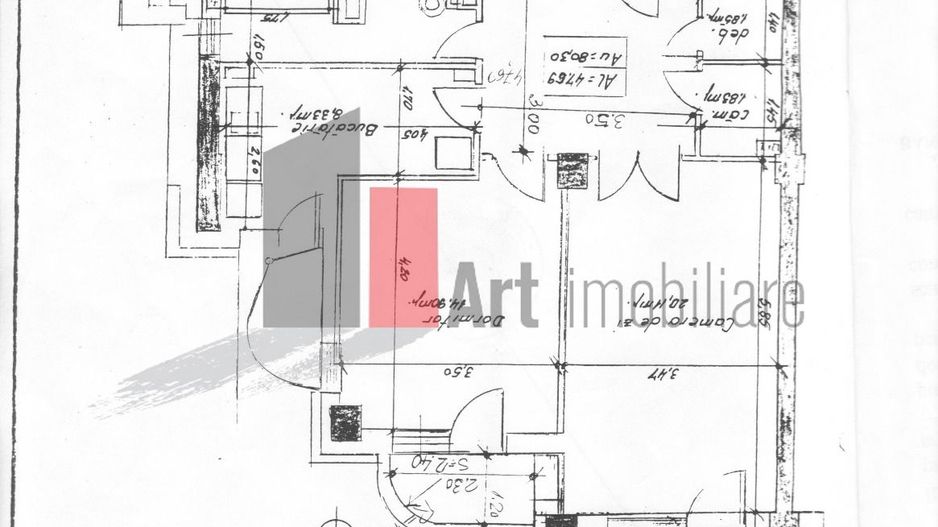 Vand apartament 3 camere pta alba iulia - Poză 1