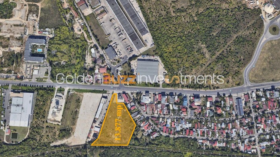Teren de 13.877 mp de închiriat – Șoseaua Chitila, București - Poză 1