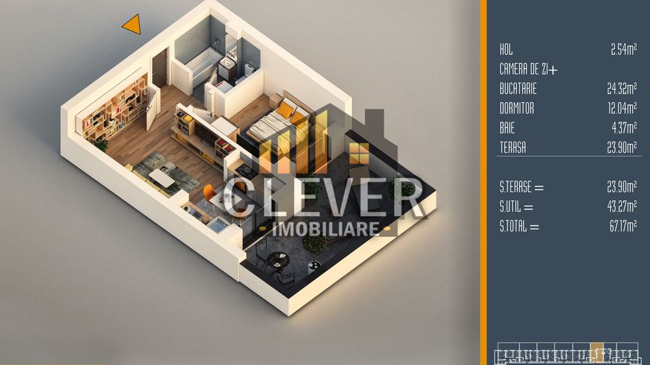 Apartament 2 camere-Ideal Investitie Theodor Pallady - Poză 2