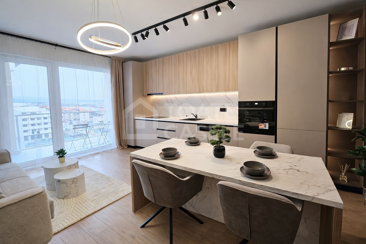 Apartament cu 2 camere, ultrafinisat, zona Eroilor, Floresti - Poză 3