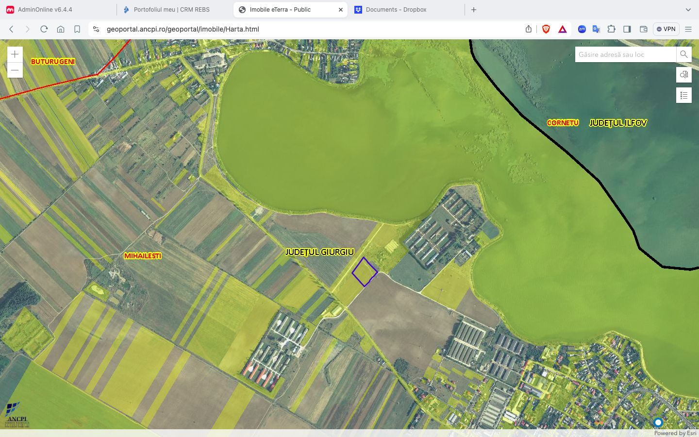 Teren extravilan Mihailesti 15 ha - Poză 18
