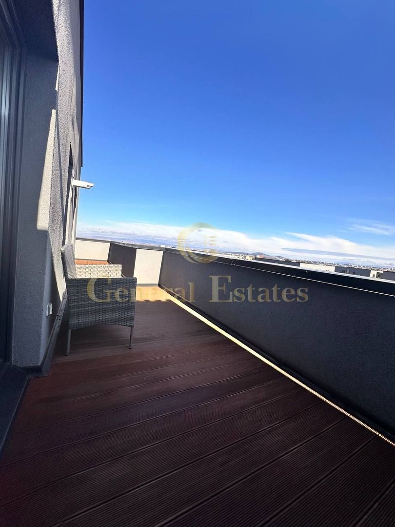 Apartament modern 3 camere de închiriat – etaj 6/6, view panoramic 360 - Poză 12