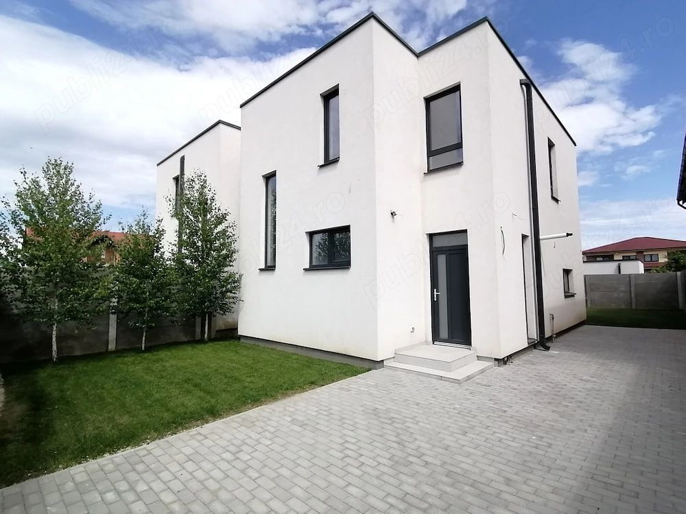 Casă modernă P+1 | 4 camere | 108 mp utili | teren 272 mp | Moșnița No - Poză 1