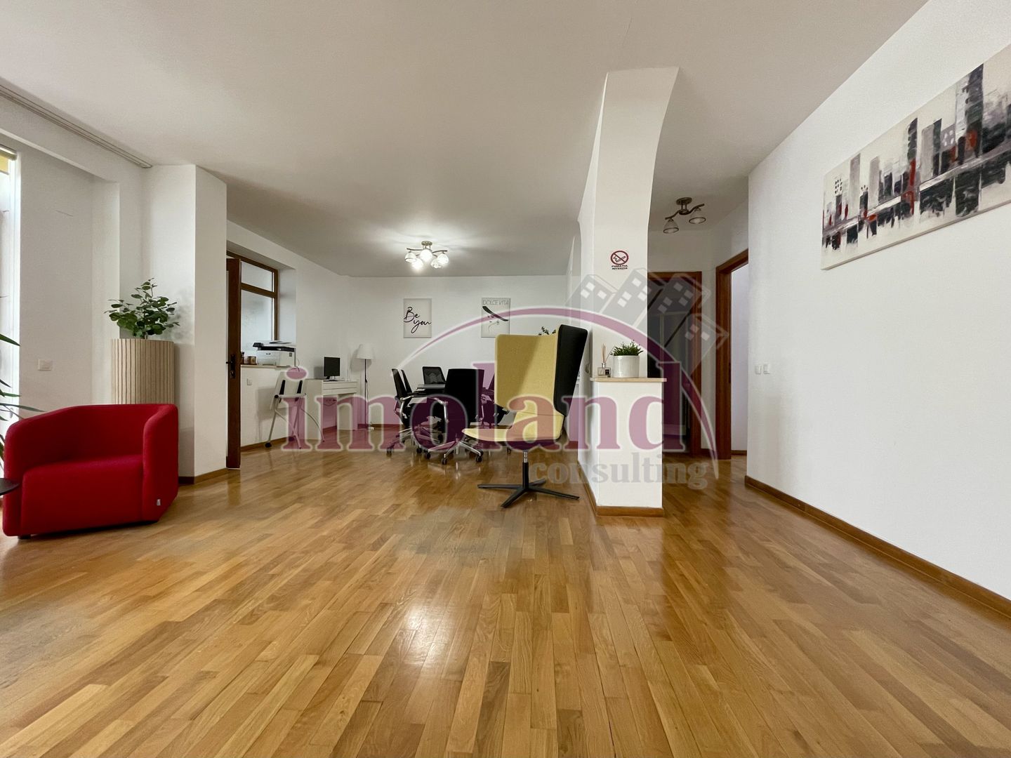 Inchiriere parter de bloc, ideal birouri | 114 mp, 3 cam si parcare | Floreasca - Poză 5