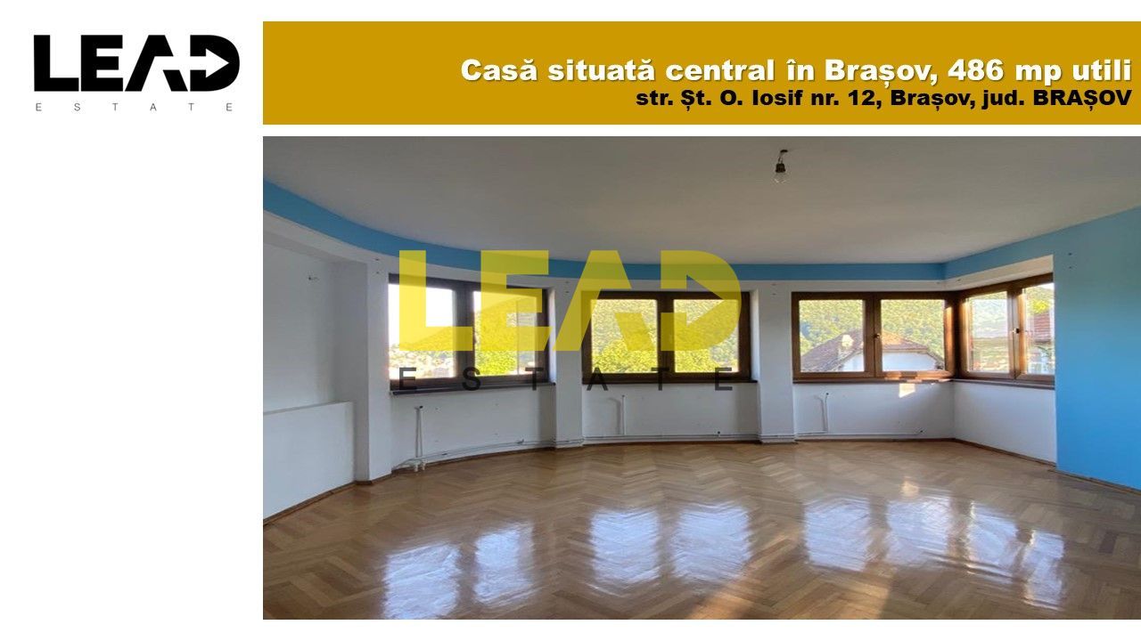 Casa deosebita, 7 camere, Ultracentral in Brasov, 486 mp utili! - Poză 1