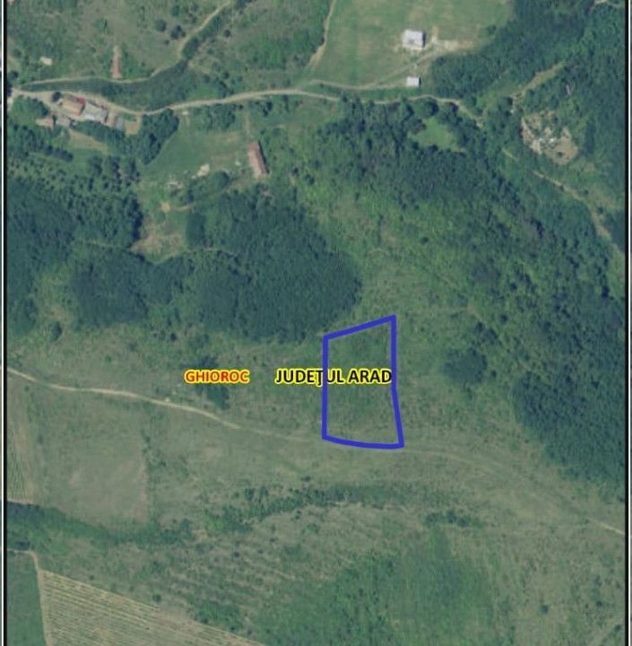 Teren extravilan, comuna Ghioroc - Poză 2