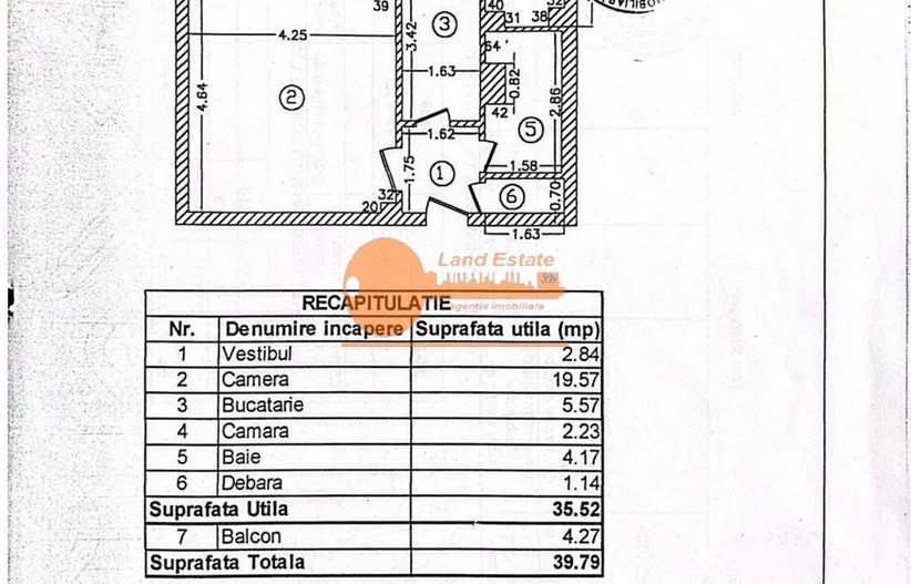 Garsoniera zona Rahova-Centrala Proprie - Poză 7