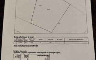 Teren de vanzare in Popoveni loturi de 550mp deschidere mare - Poză 2