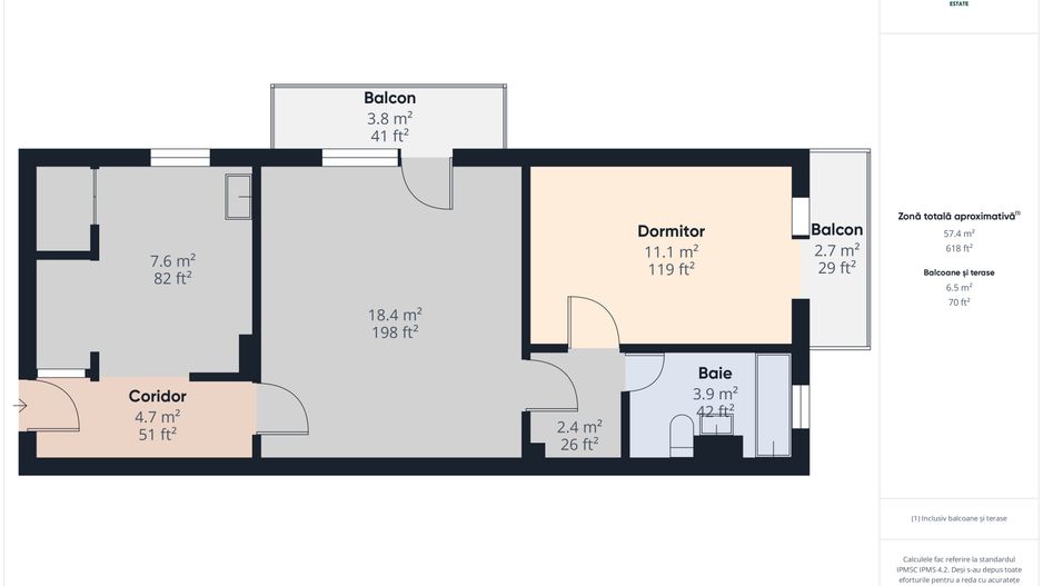 Apartament 2 camere – Zona Șagului - Timișoara - Poză 13