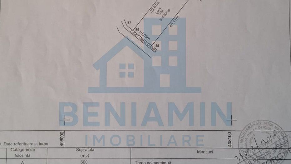 Teren intravilan - 600mp - posibilitate exindere - Selgros - Poză 4