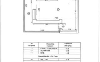 Mamaia Nord - Vânzare apartament 2 camere finisat. - Poză 17