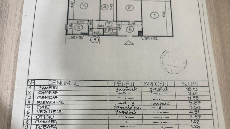 Apartament cu trei camere decomandat, Calea Grivitei - Poză 7