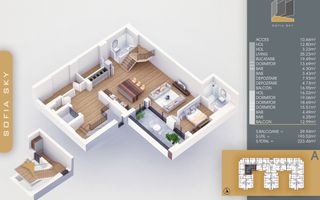 5 camere duplex 190 metri util interior Metrou N Teclu - Schiță 11