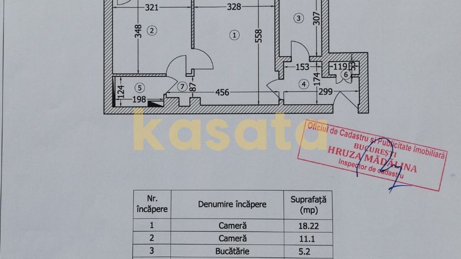 De vanzare apartament cu 2 camere utracentral - 5 minute de Cismigiu - Schiță 13