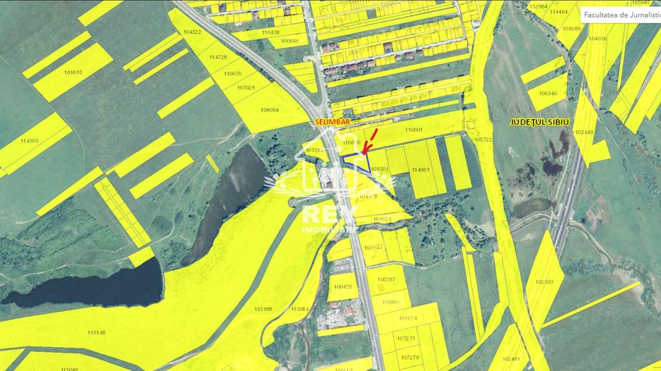 Teren de vânzare in Șelimbăr lângă Extaz - Poză 8