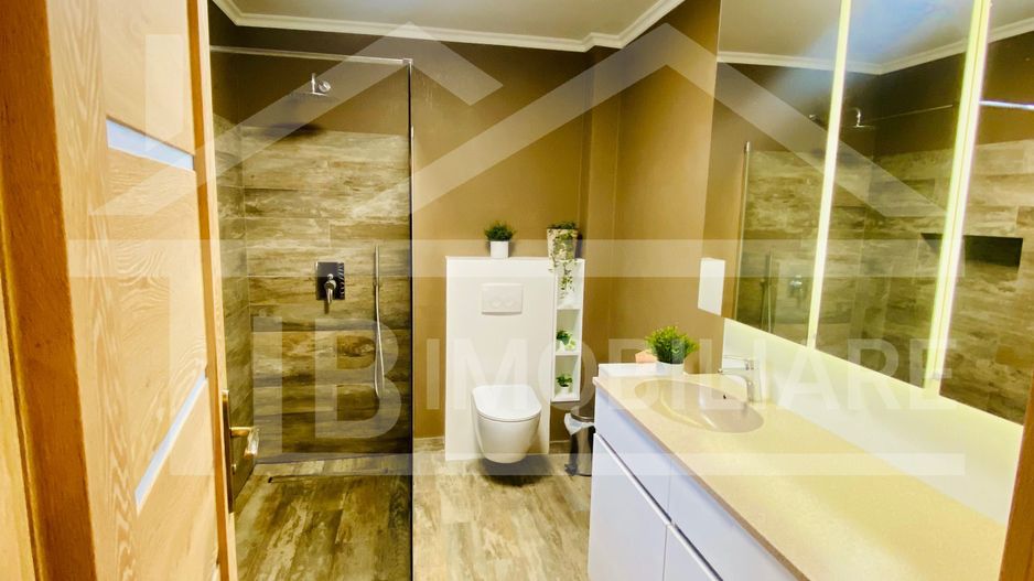 Apartament de 2 camere, lux, 64mp, parcare, Zona Centrala - Poză 7