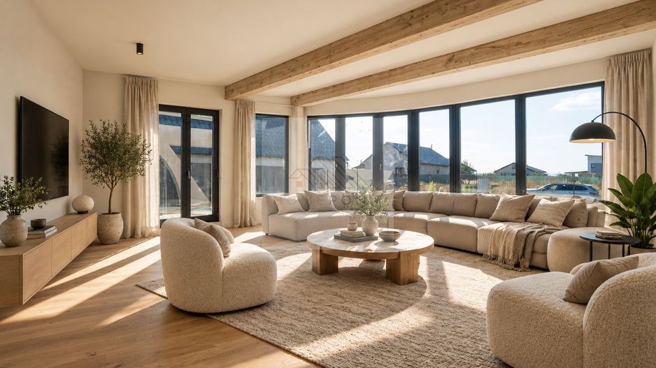 0Comision | Casă P+E | 188 mp | Teren 400 mp | Sanpetru–Bod - Poză 6