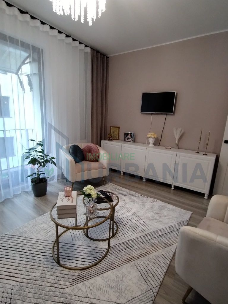 Apartament 2 camere, Copou, Iași – 52 mp, renovat complet, mobilat, boxă inclusă - Poză 1