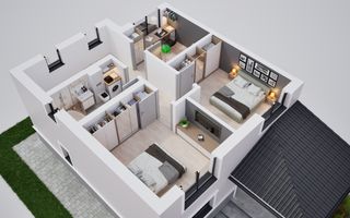 Duplex de vânzare – Comision 0% | Complex rezidențial nou, Șura Mică - Poză 7