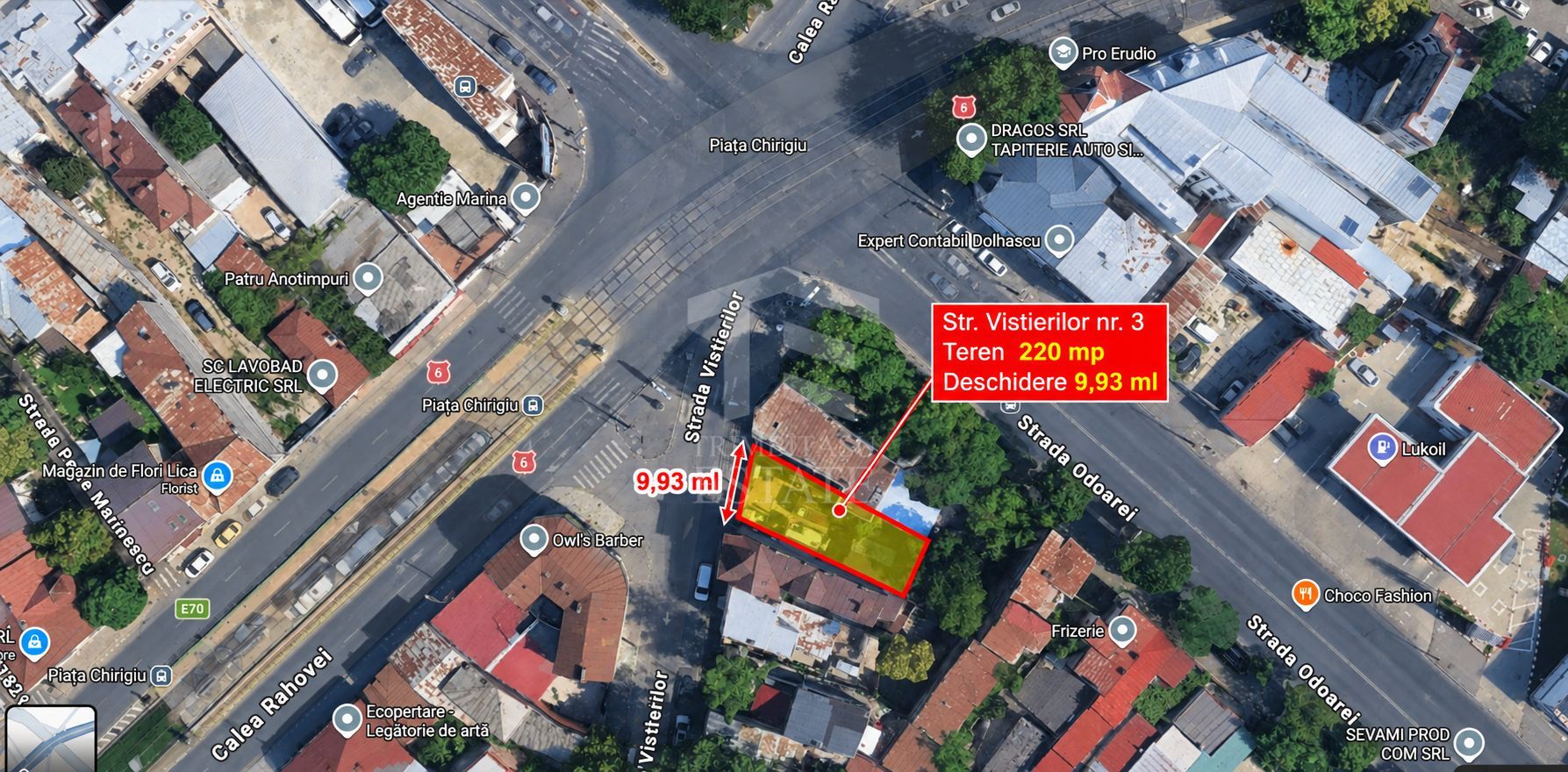 Rahova Piata Chirigiu, str. Vistierilor nr. 3, teren 220 mp de vanzare - Poză 5