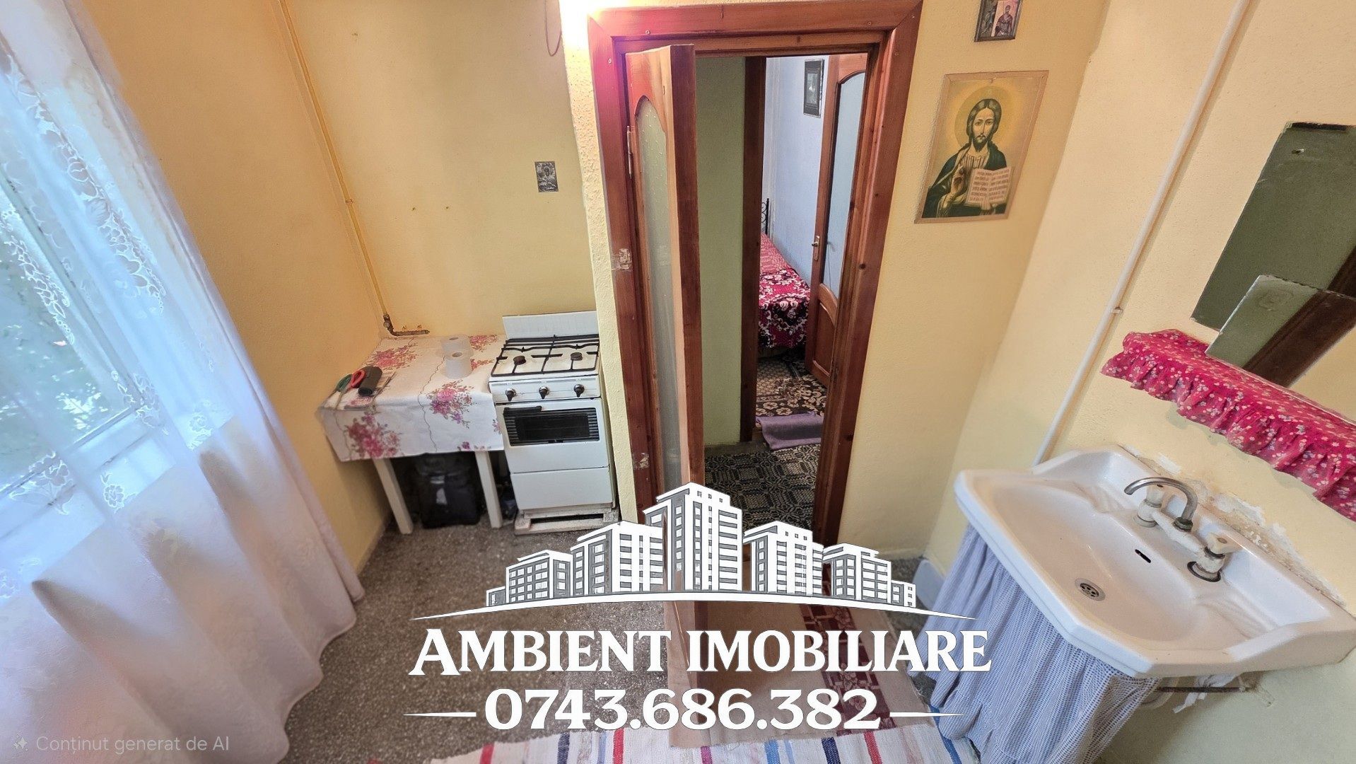 Apartament cu 2 camere, etaj 2, VASLUI - zona Industrială; - Poză 4
