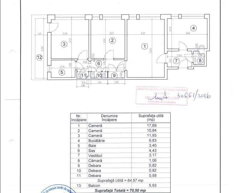 Vanzare apartament luminos de 3 camere in Titan, la 2 min de metrou. - Poză 5