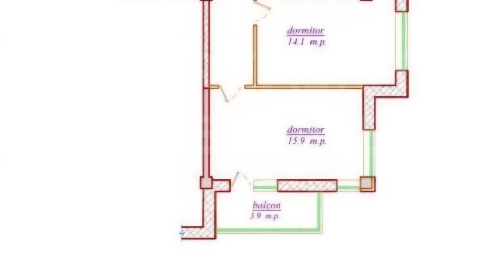 Vânzare, apartament, 2 camere, str. Nicolae Dimo, Durlești - Poză 2