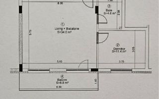 Apartament la cheie / etaj intermediar / Zona Eroilor - Poză 7