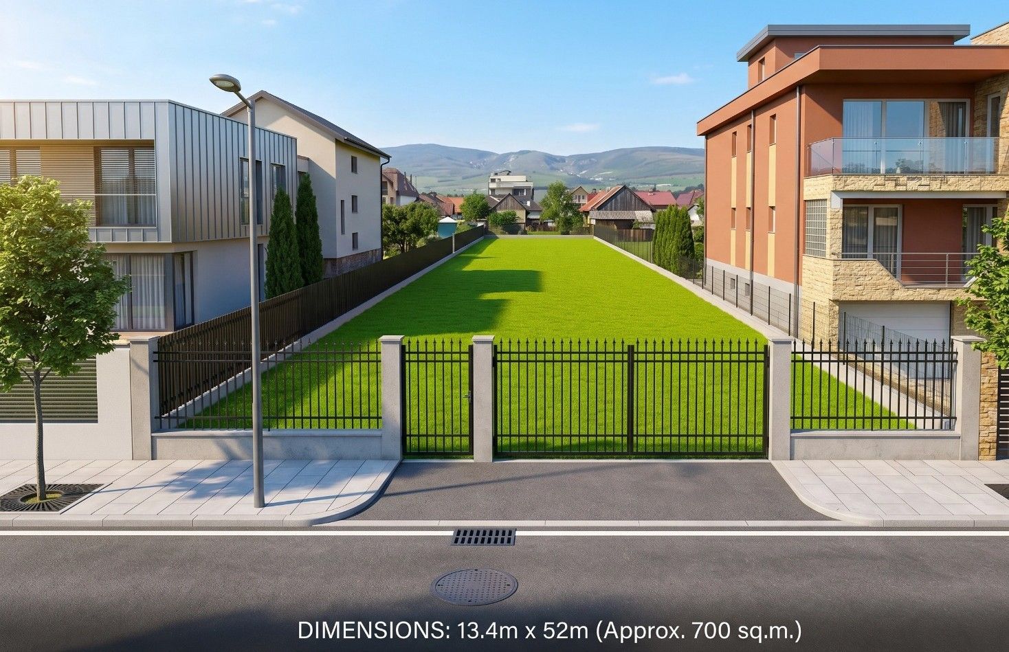 Teren intravilan pentru construcție duplex, zona Lidl, Florești - Poză 2