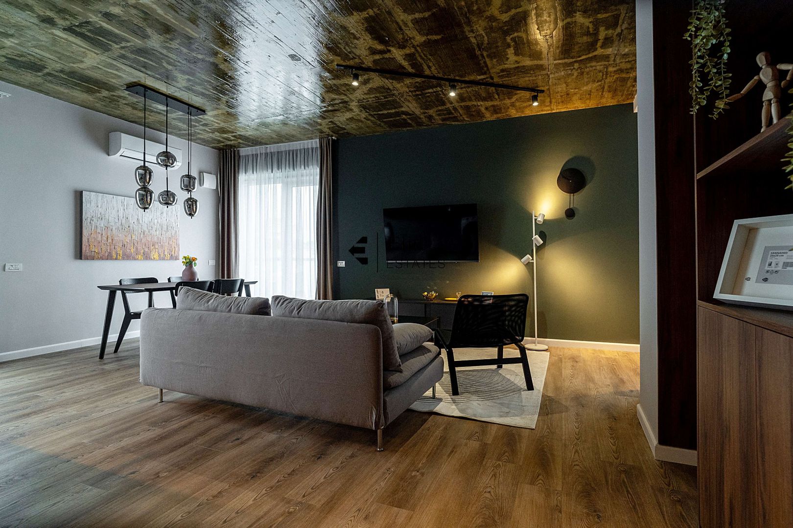 Apartament nou cu 2 camere cu o terasa de 46 mp - Poză 2